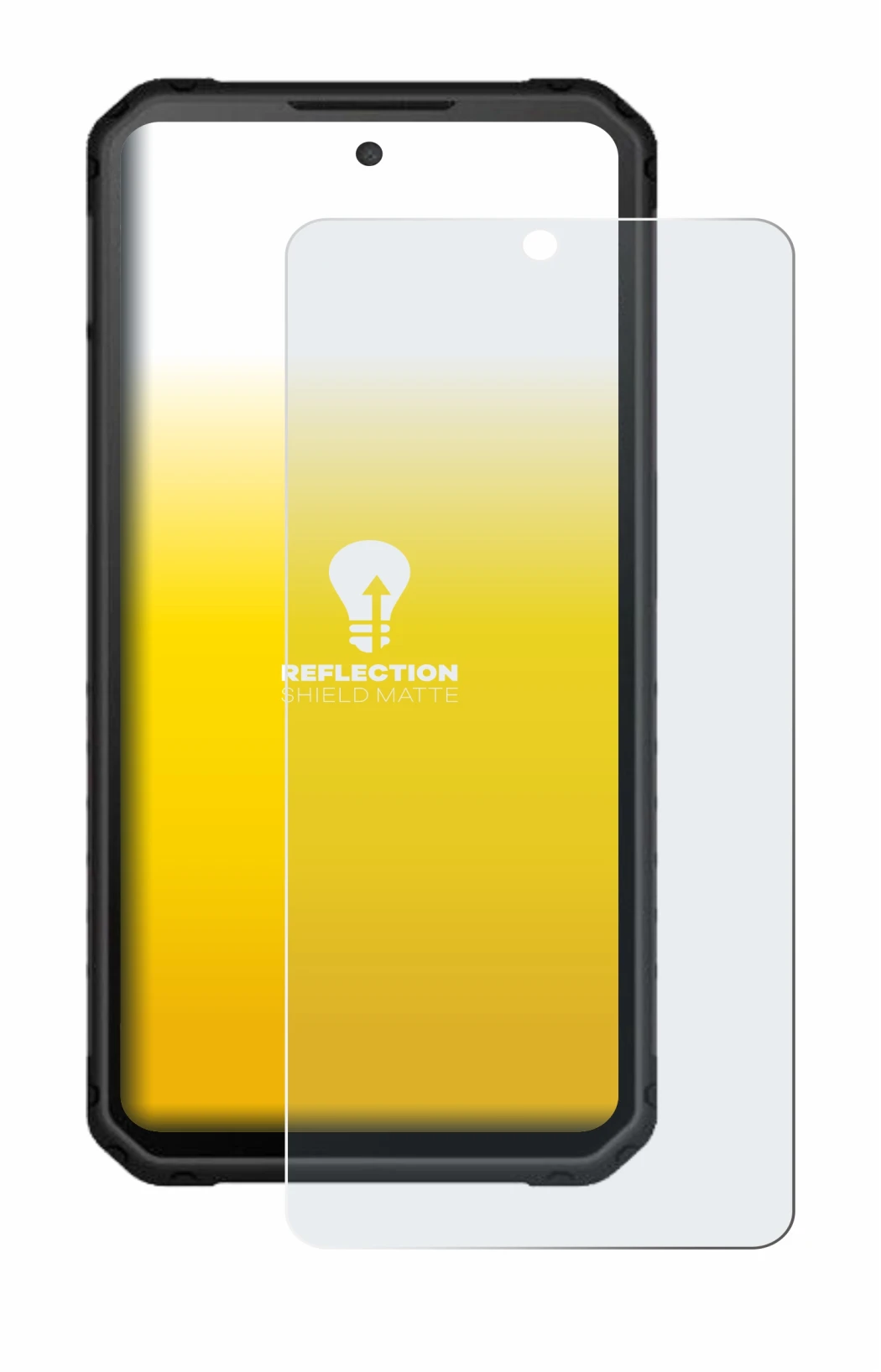 Image de l'appareil iiiF150 Raptor avec une grande variété de protections d'écran.