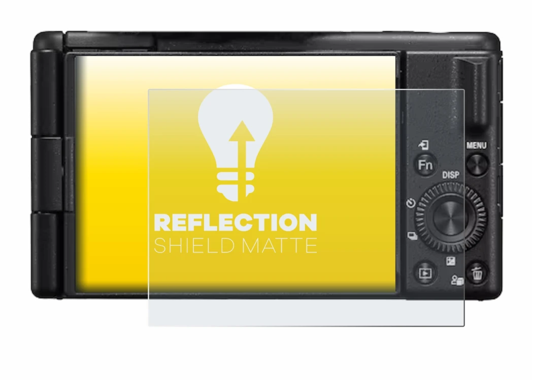 Image de l'appareil Sony ZV-1M2 avec une grande variété de protections d'écran.