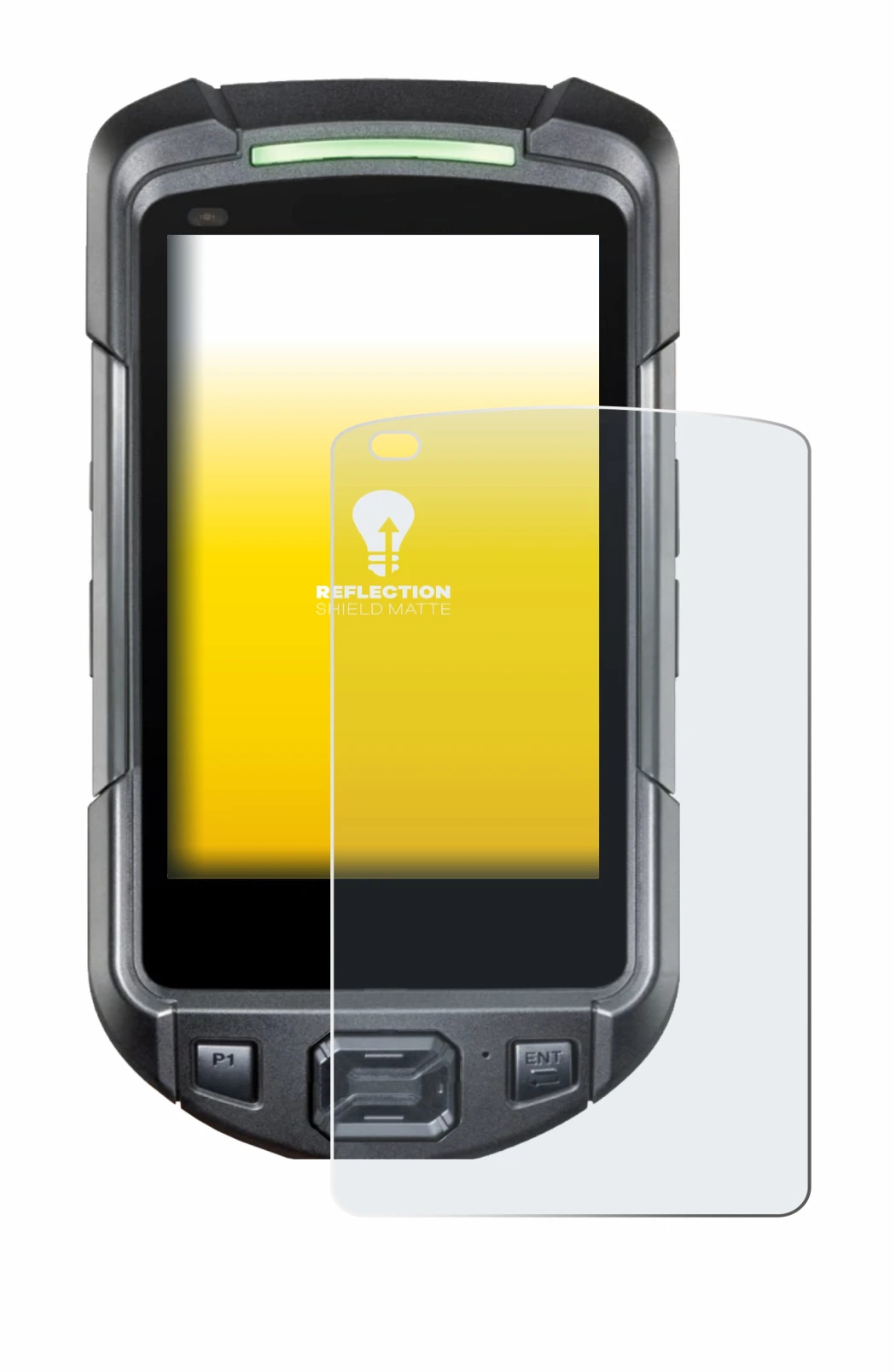 Image de l'appareil Keyence BT-A700 avec une grande variété de protections d'écran.