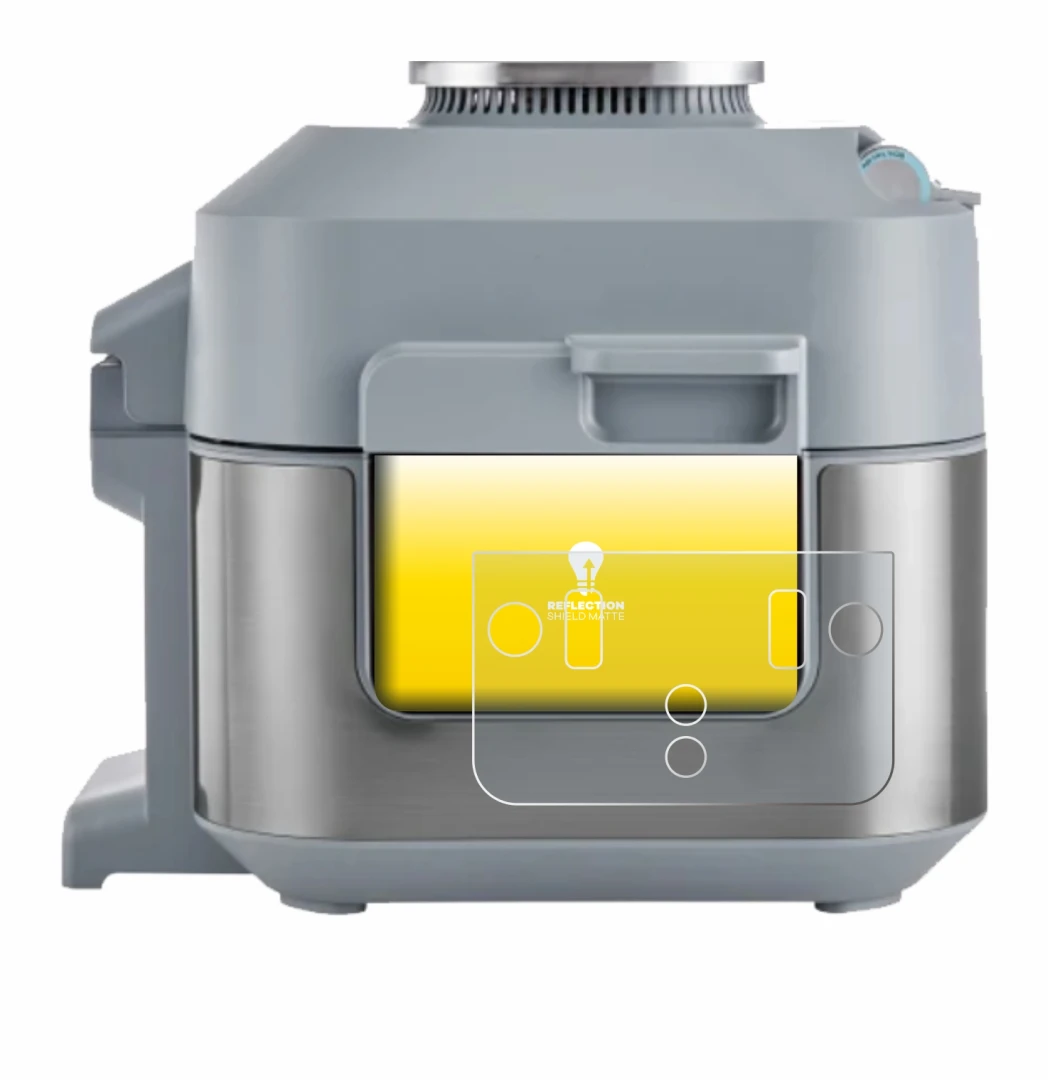 Image de l'appareil Ninja Speedi Rapid Cooking System avec une grande variété de protections d'écran.