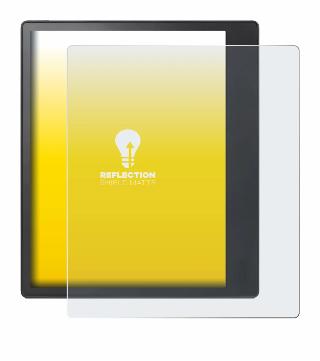 Image de l'appareil Kobo Elipsa 2E avec une grande variété de protections d'écran.