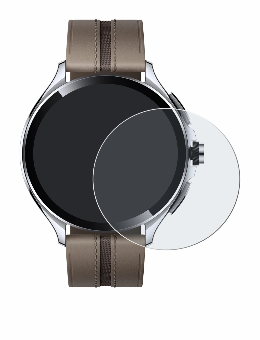 Image de l'appareil Xiaomi Watch 2 Pro avec une grande variété de protections d'écran.