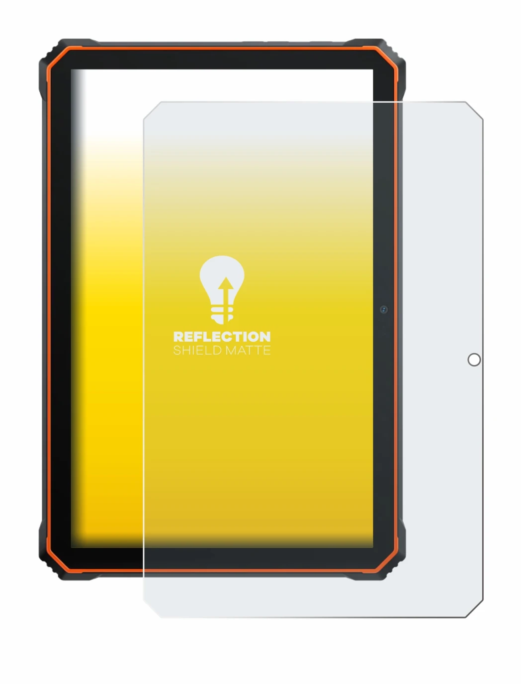 Image de l'appareil Blackview Active 6 avec une grande variété de protections d'écran.