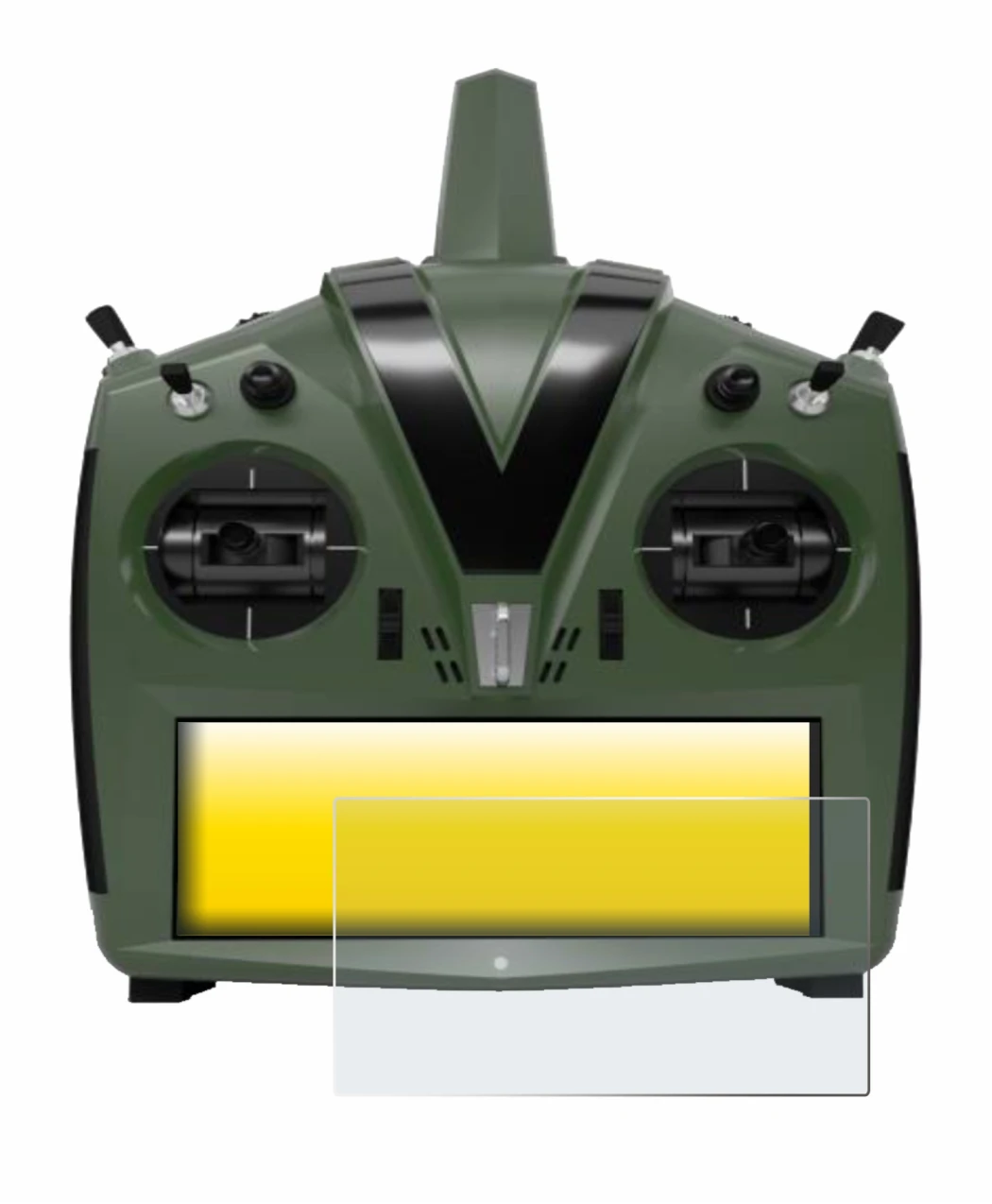 Image de l'appareil VBar Control Evo avec une grande variété de protections d'écran.