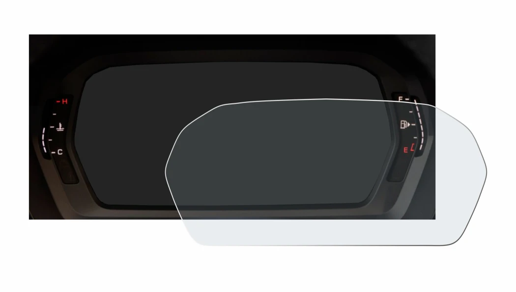 Image de l'appareil Audi A3 2023 Virtual cockpit avec une grande variété de protections d'écran.