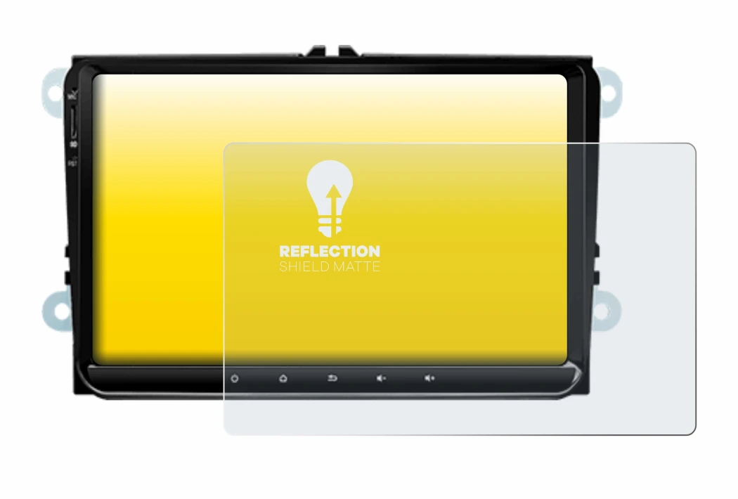 Image de l'appareil Eonon 53 SE avec une grande variété de protections d'écran.