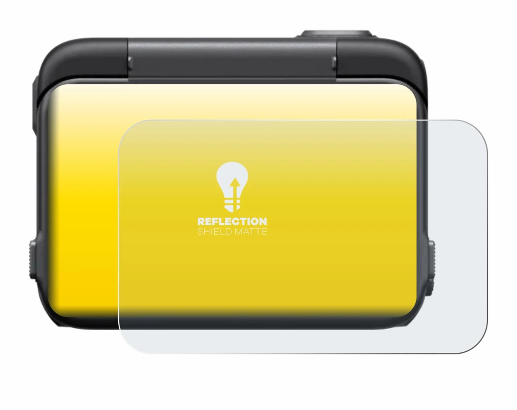 Image de l'appareil Insta360 Ace Pro avec une grande variété de protections d'écran.