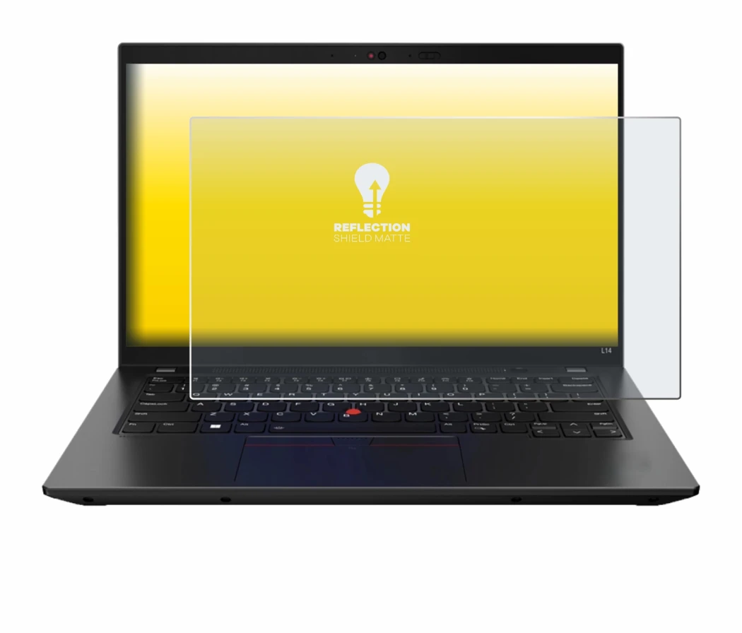 Image de l'appareil Lenovo ThinkPad L14 Gen 3 avec une grande variété de protections d'écran.