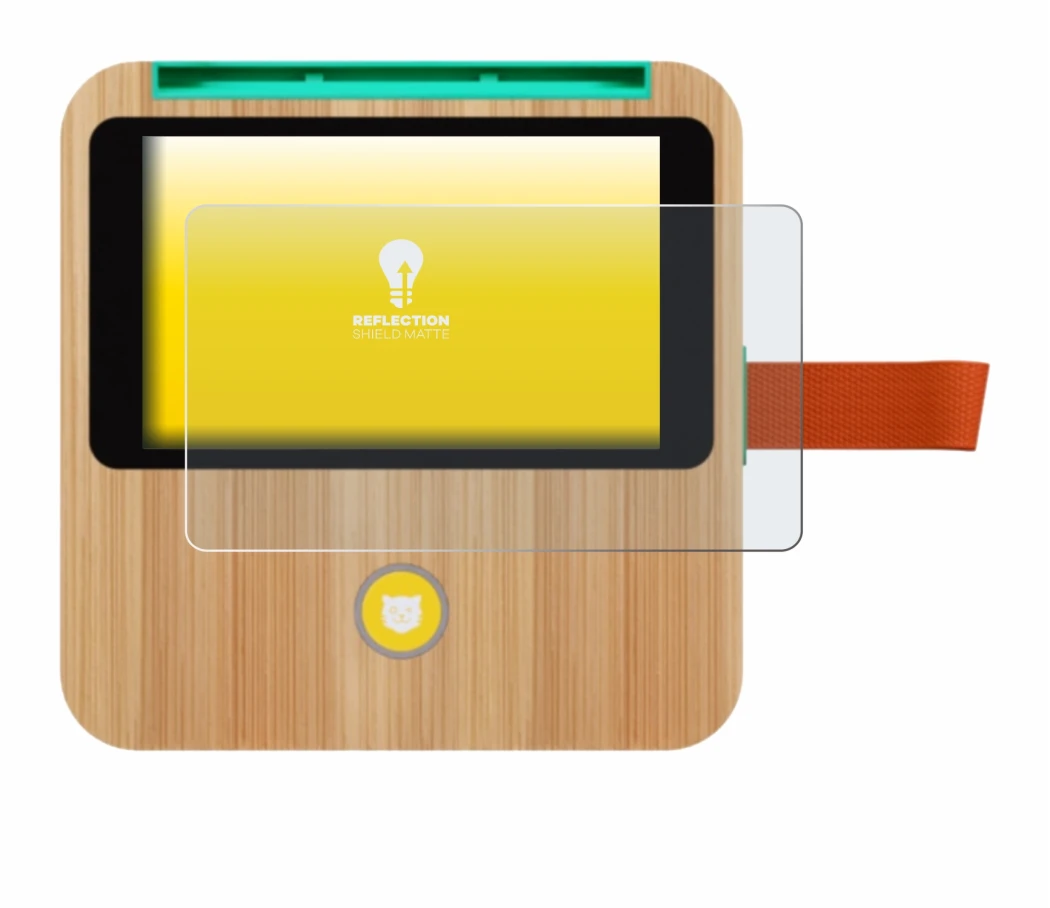 Image de l'appareil tigerbox Touch Plus avec une grande variété de protections d'écran.