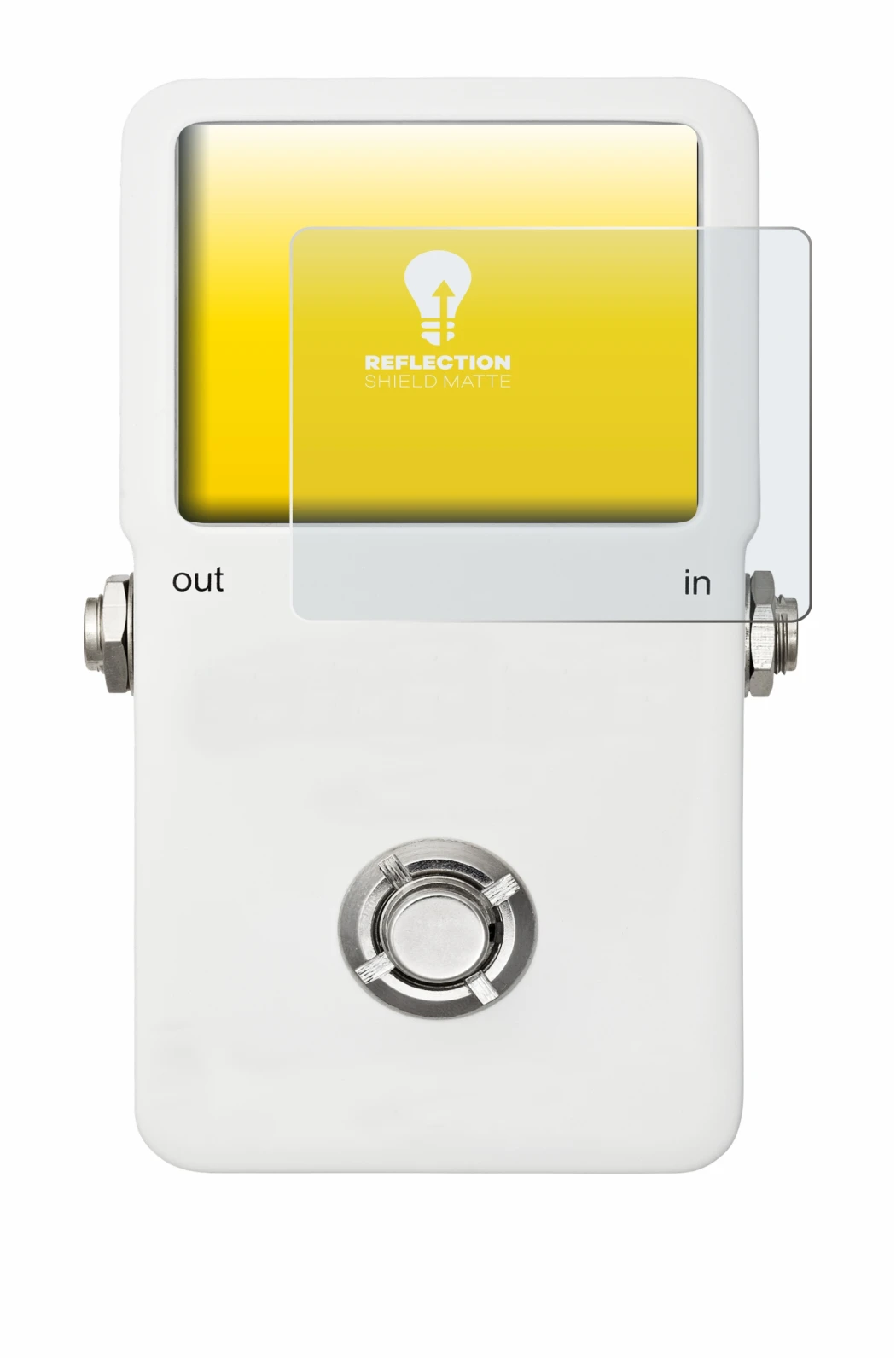 Image de l'appareil TC Electronic POLYTUNE avec une grande variété de protections d'écran.