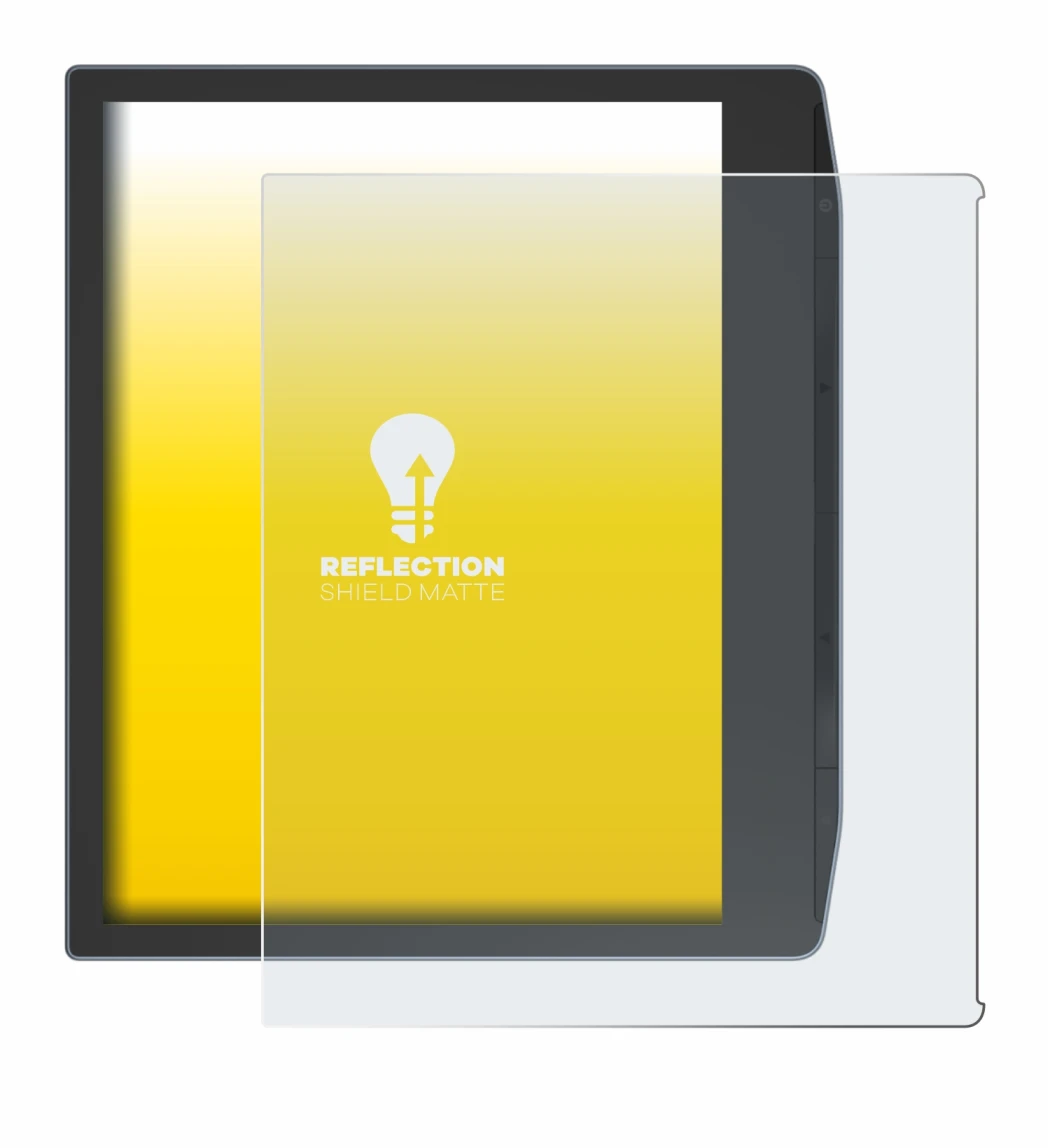 Image de l'appareil PocketBook Era Color avec une grande variété de protections d'écran.