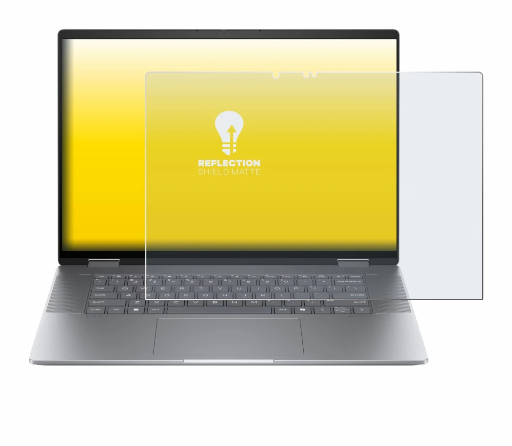 Image de l'appareil HP Envy x360 2-in-1 16 avec une grande variété de protections d'écran.