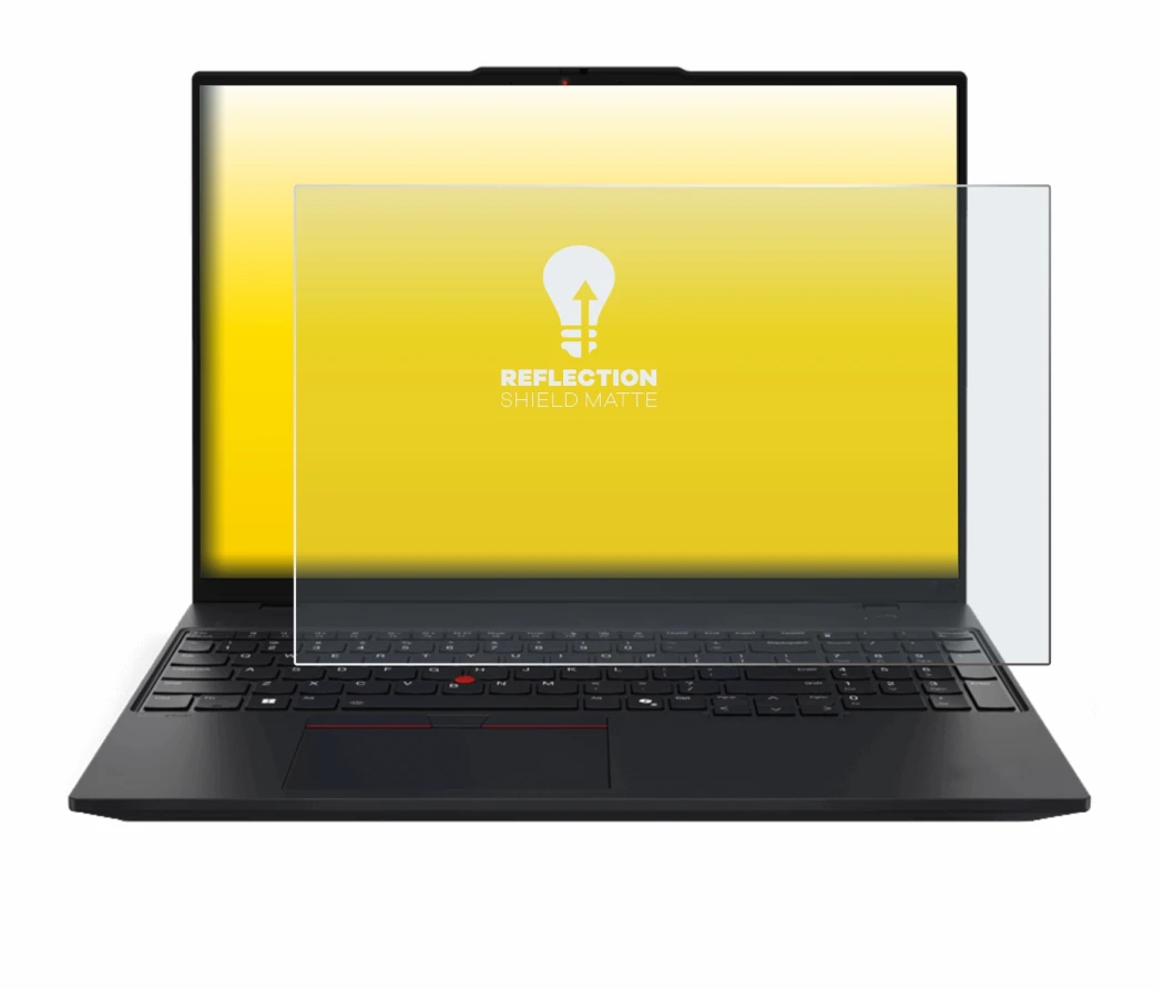 Image de l'appareil Lenovo ThinkPad L16 Gen 1 avec une grande variété de protections d'écran.