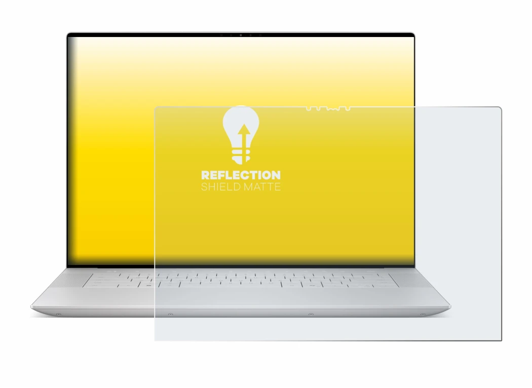 Image de l'appareil Dell XPS 16 9640 avec une grande variété de protections d'écran.