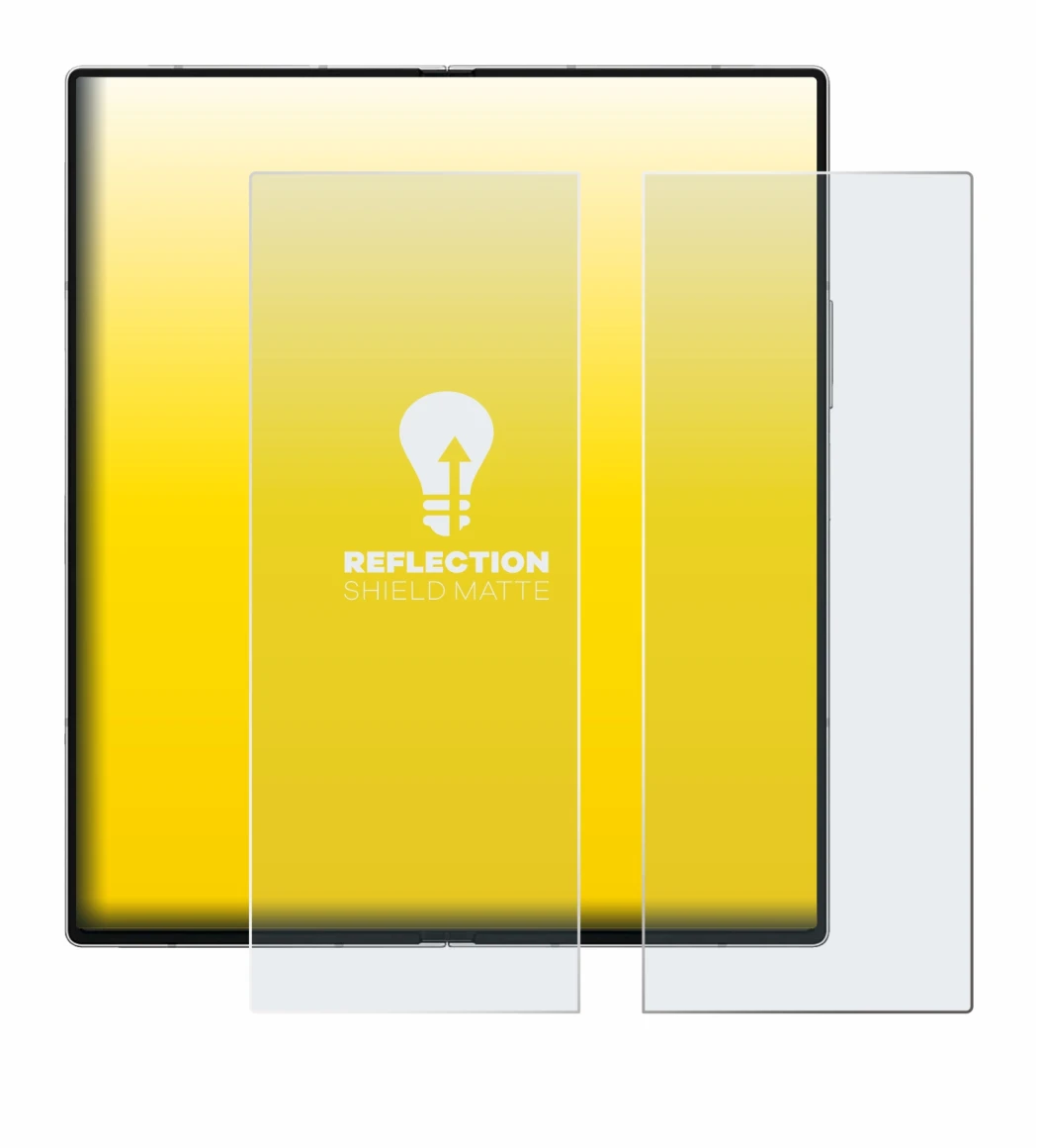 Image de l'appareil Samsung Galaxy Z Fold 6 5G (Affichage interne) avec une grande variété de protections d'écran.