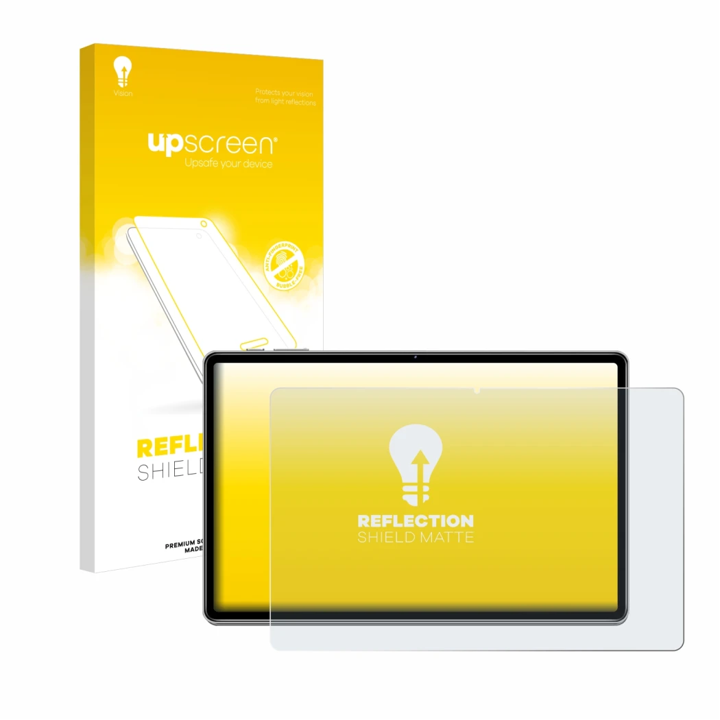 Face avant d’un emballage produit avec le logo de la marque upscreen. À côté, l’appareil Sebbe S23 11