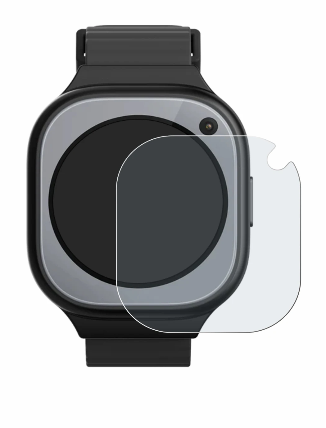 Image de l'appareil Xplora X6Pro avec une grande variété de protections d'écran.