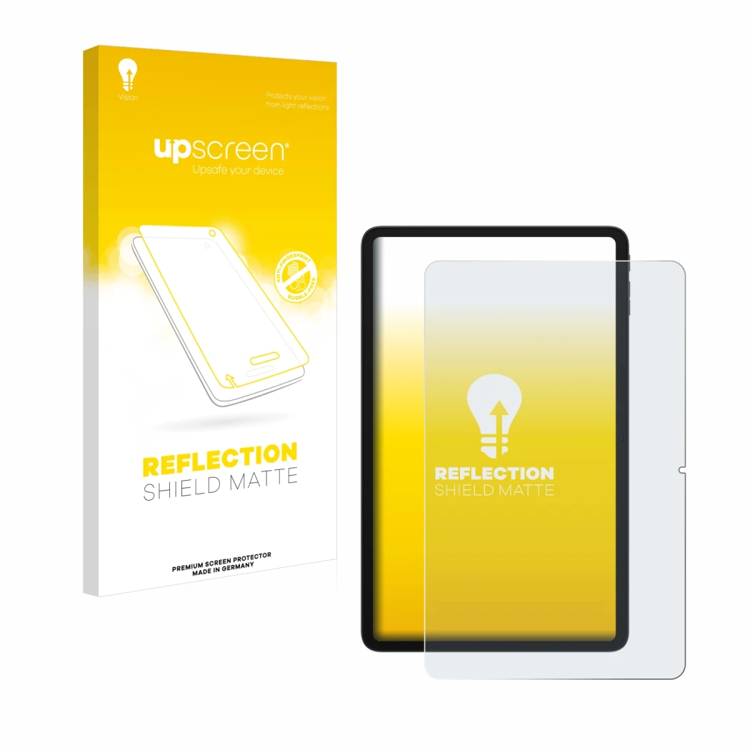 Face avant d’un emballage produit avec le logo de la marque upscreen. À côté, l’appareil Doogee T36 est représenté avec la pro