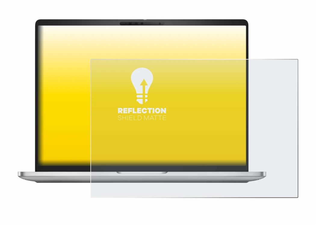 Image de l'appareil Dell Pro 16 Plus PB16250 avec une grande variété de protections d'écran.