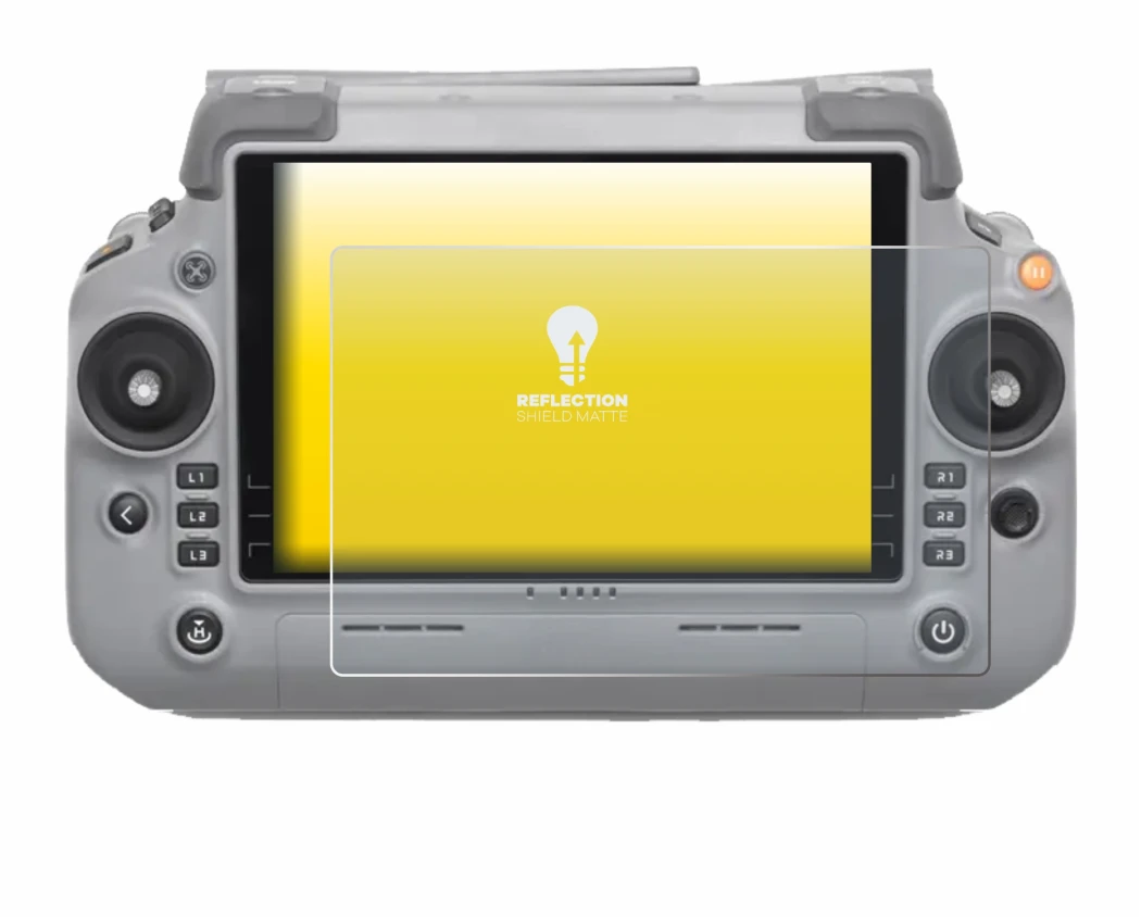 Image de l'appareil DJI RC Plus 2 avec une grande variété de protections d'écran.