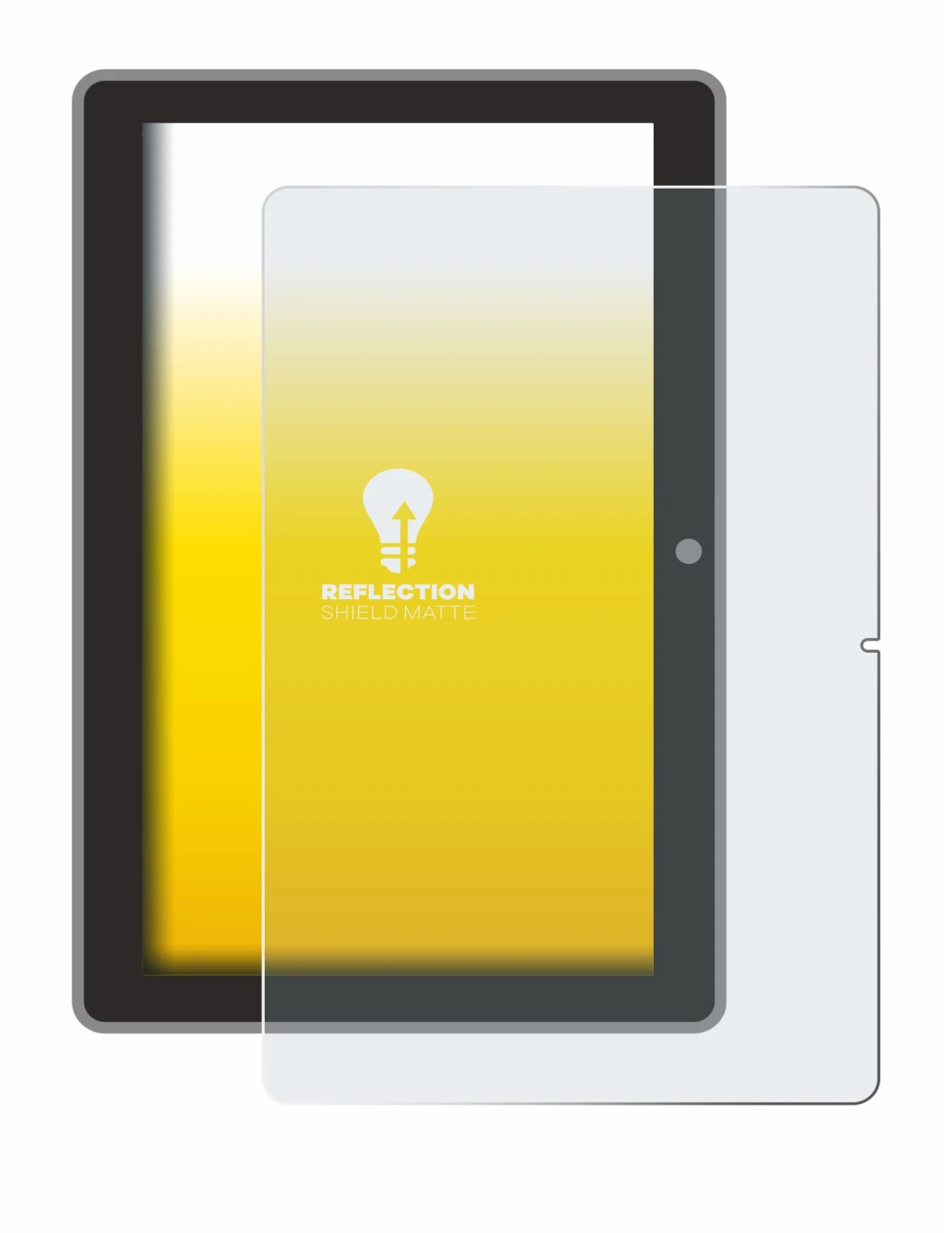 Image de l'appareil Lenovo Tab TB311 XU avec une grande variété de protections d'écran.