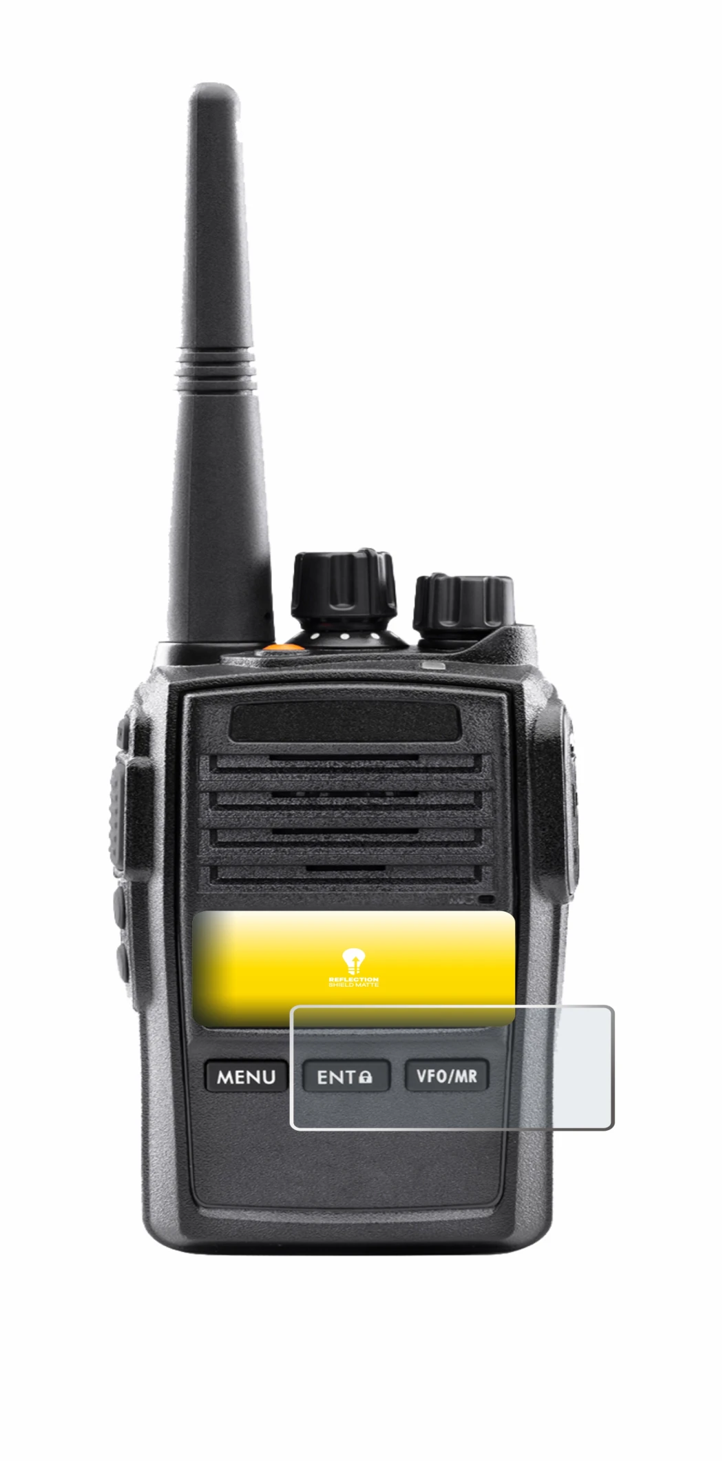Image de l'appareil Midland G18 Pro PMR avec une grande variété de protections d'écran.