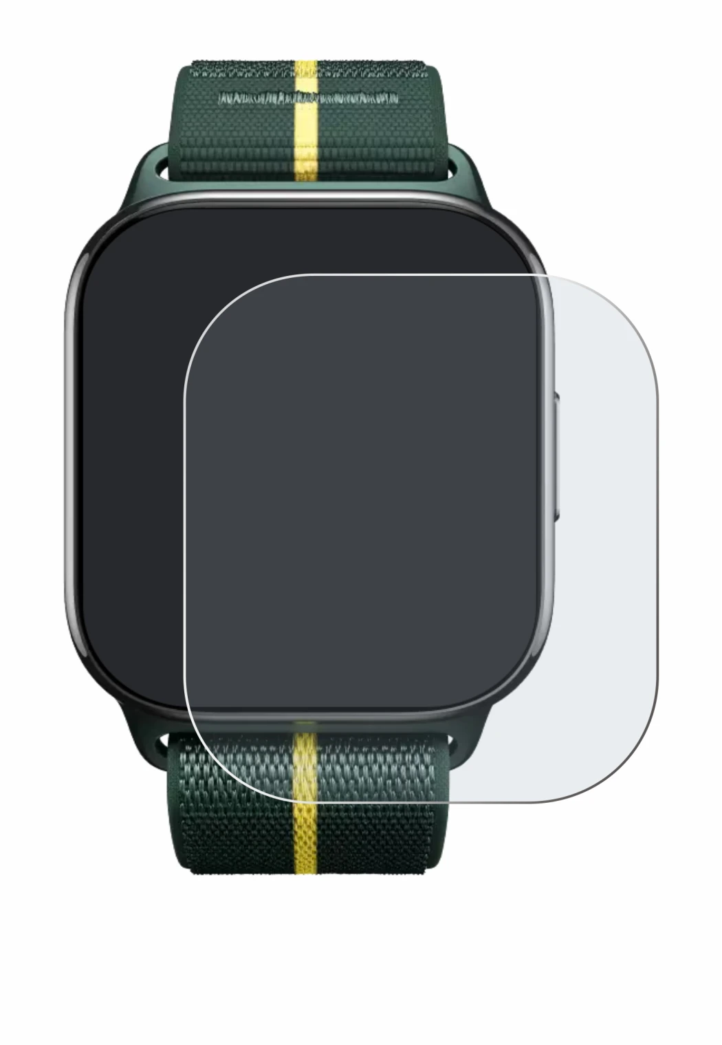 Image de l'appareil Motorola Moto watch fit avec une grande variété de protections d'écran.
