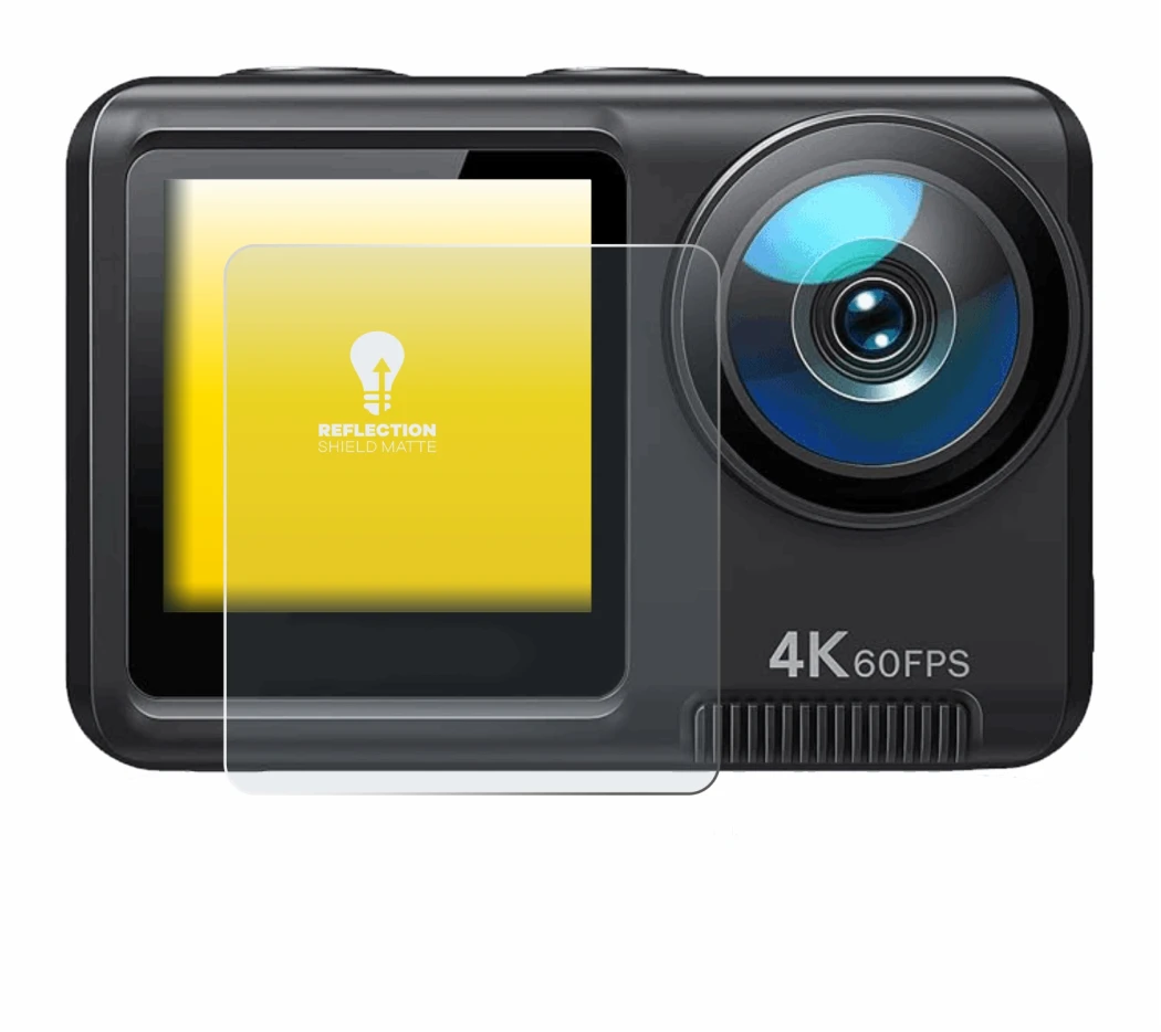 Image de l'appareil Wolfang GA420 avec une grande variété de protections d'écran.