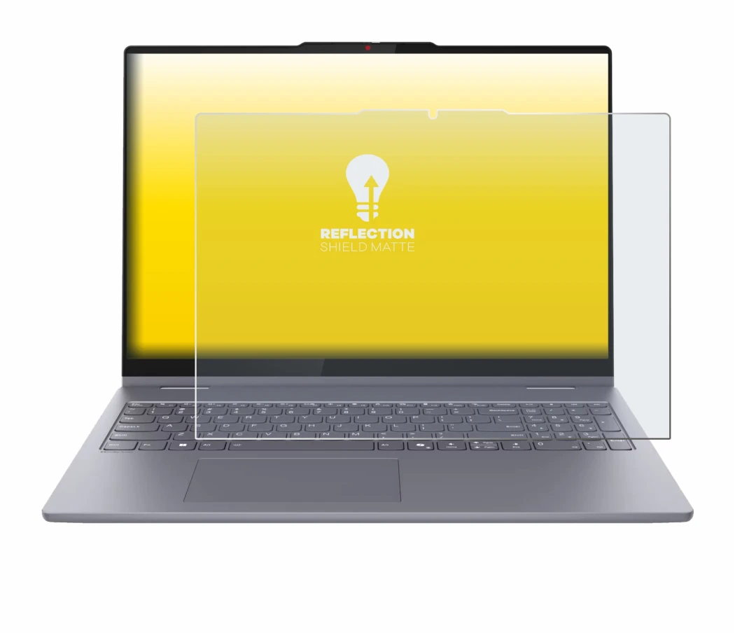 Image de l'appareil Lenovo IdeaPad 5 2-in-1 14AKP10 avec une grande variété de protections d'écran.