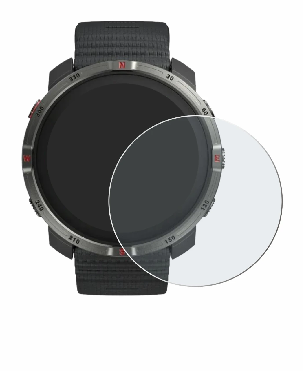 Image de l'appareil Polar Grit X2 avec une grande variété de protections d'écran.