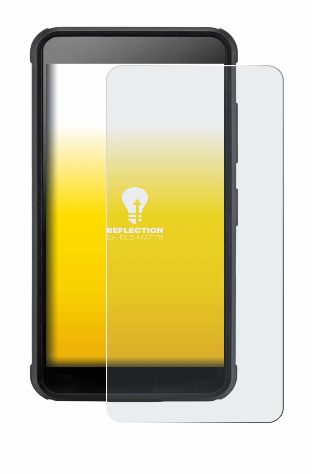 Image de l'appareil SkyCaddie Pro 4X avec une grande variété de protections d'écran.