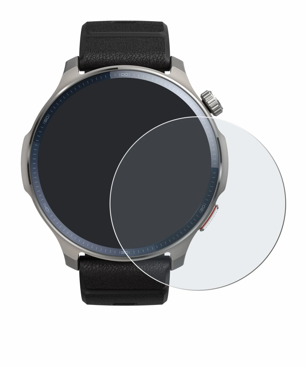 Image de l'appareil Huami Amazfit Balance 2 avec une grande variété de protections d'écran.