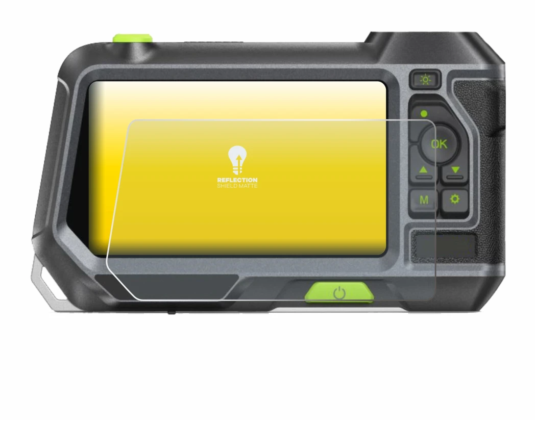 Image de l'appareil Teslong NTS500 avec une grande variété de protections d'écran.
