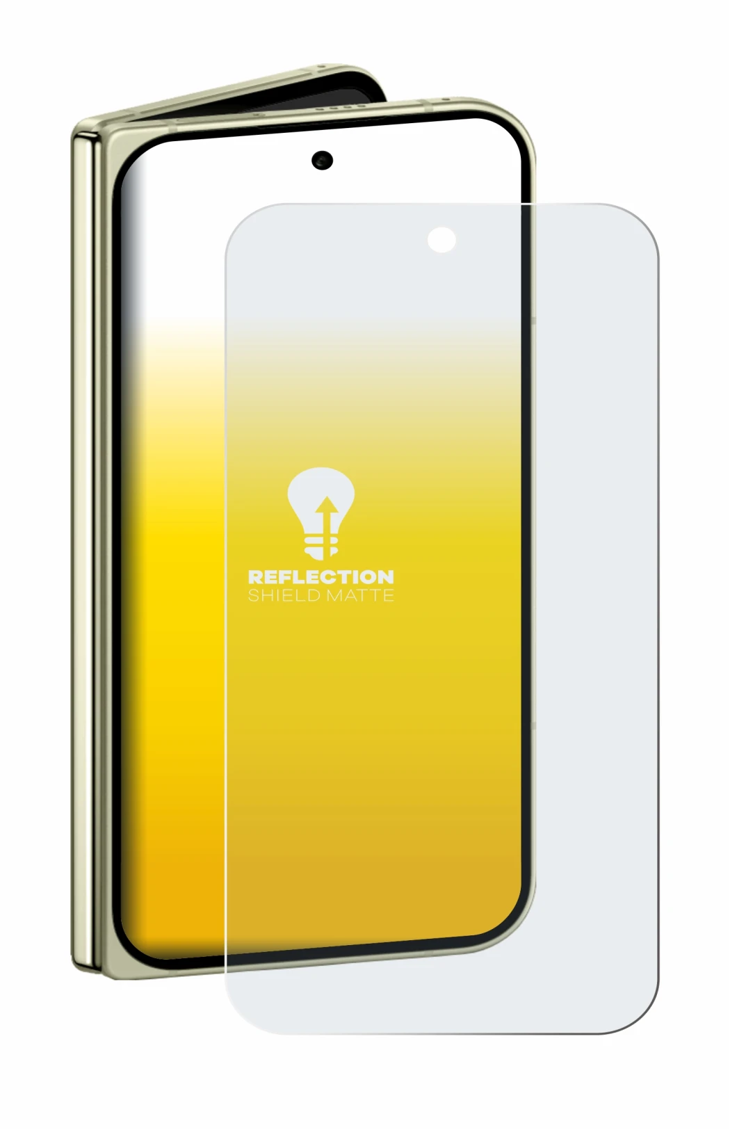 Image de l'appareil Google Pixel 10 Pro Fold avec une grande variété de protections d'écran.