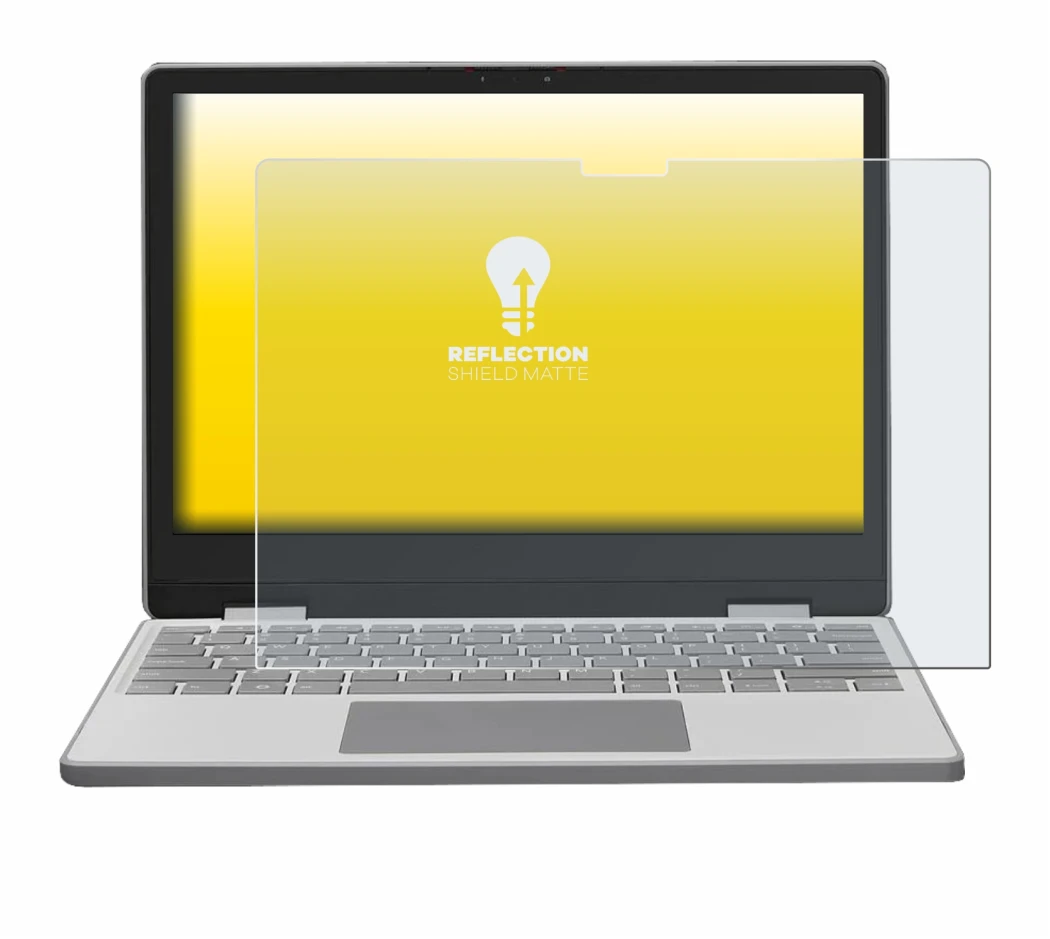 Image de l'appareil Framework Laptop 12 avec une grande variété de protections d'écran.