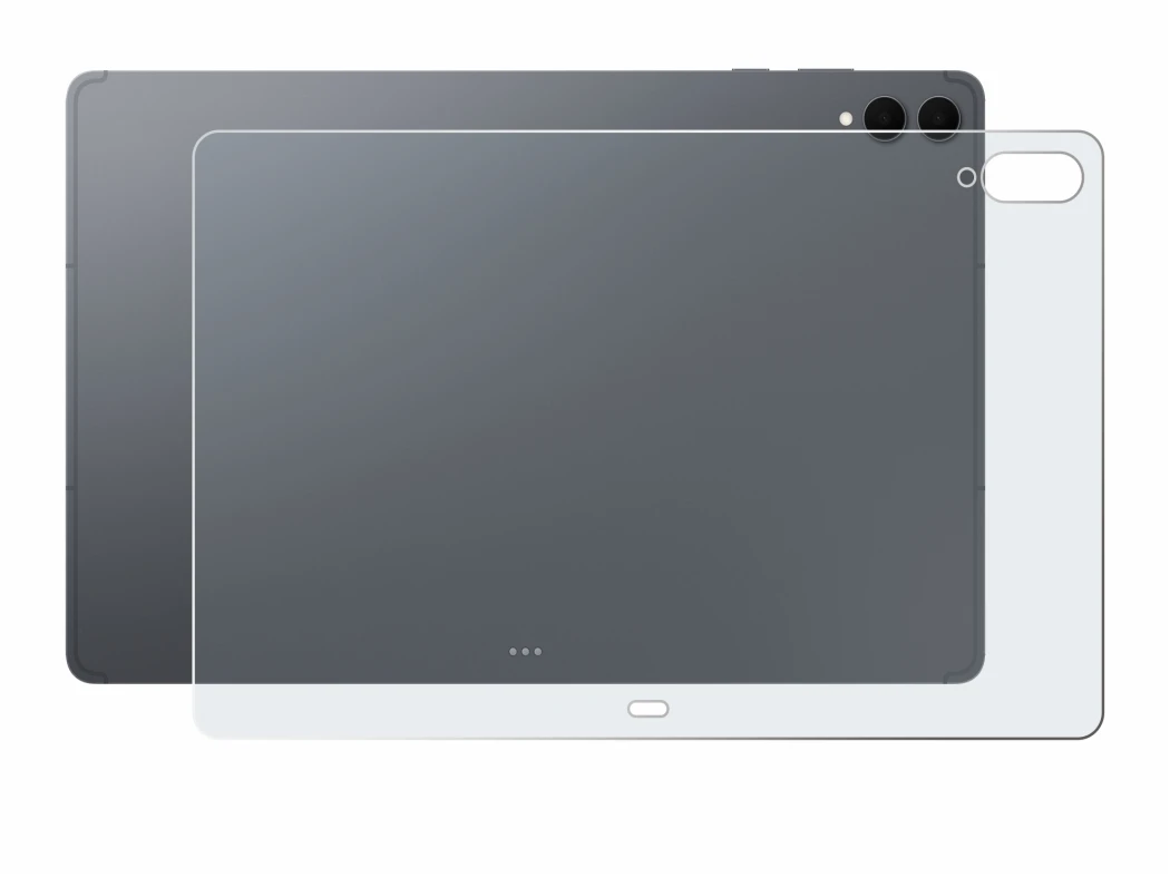 Image de l'appareil Samsung Galaxy Tab S11 Ultra (Arrière) avec une grande variété de protections d'écran.