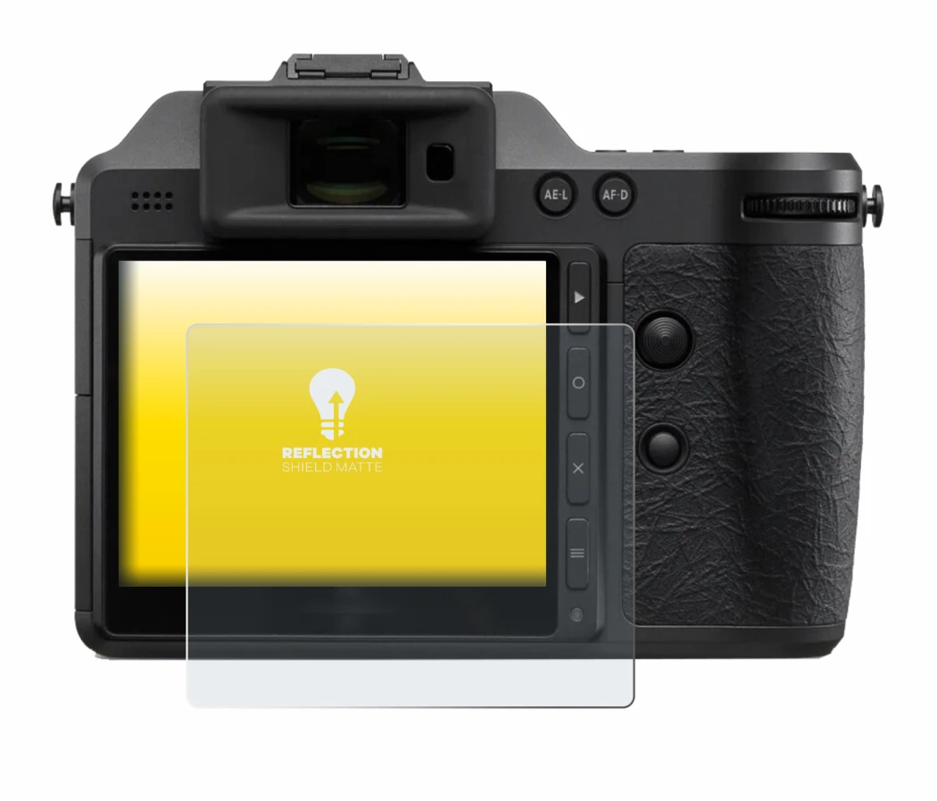 Image de l'appareil Hasselblad X2D II 100C avec une grande variété de protections d'écran.