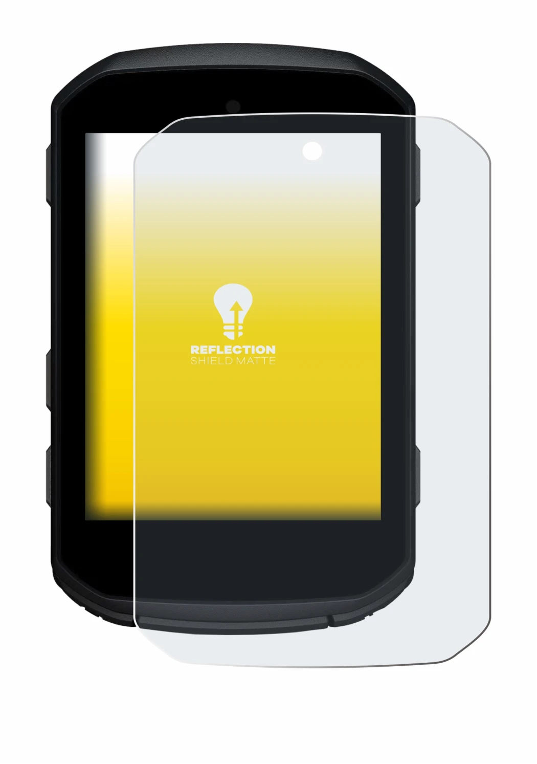 Image de l'appareil Garmin Edge 550 avec une grande variété de protections d'écran.