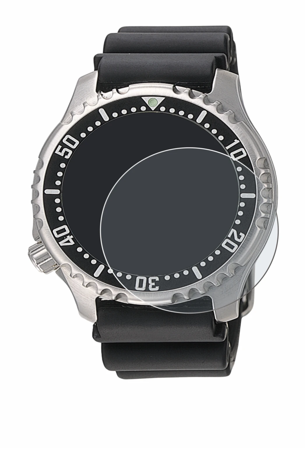 Image de l'appareil Citizen NY0040 avec une grande variété de protections d'écran.