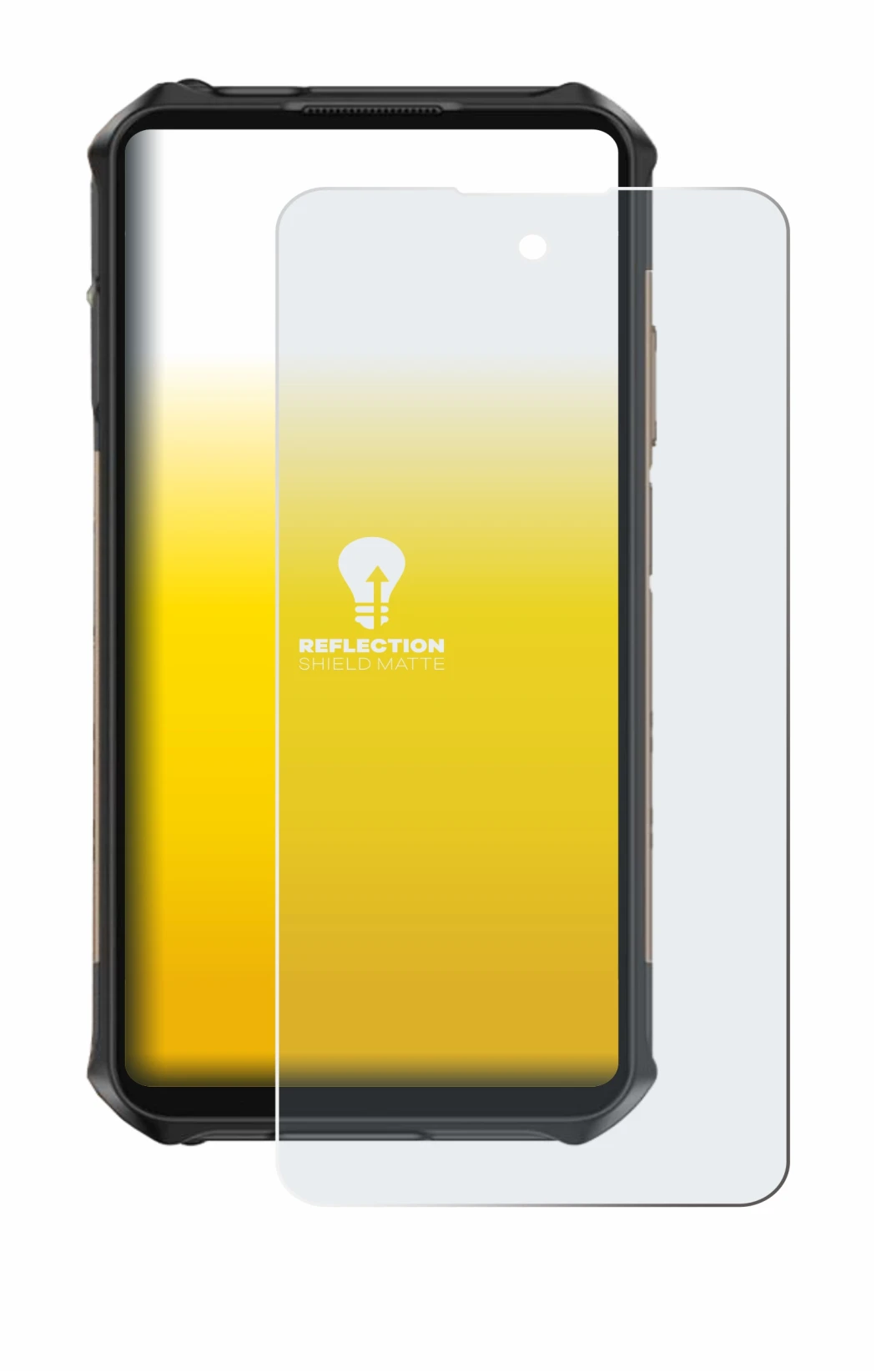 Image de l'appareil Ulefone Armor X16 Pro avec une grande variété de protections d'écran.