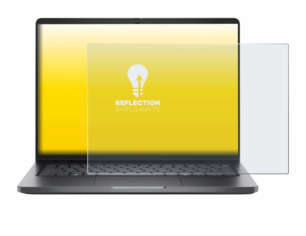 Image de l'appareil Dell Pro 14 PC14250 avec une grande variété de protections d'écran.
