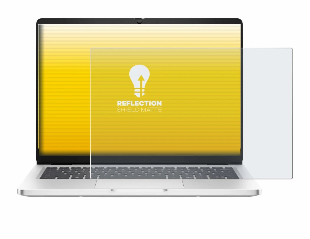 Image de l'appareil Dell Pro 14 Premium PA14250 Non-Touch avec une grande variété de protections d'écran.