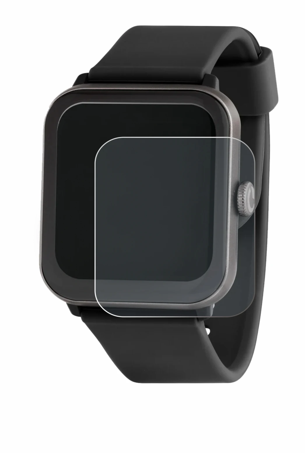 Image de l'appareil Sector Smartwatch S-08 avec une grande variété de protections d'écran.