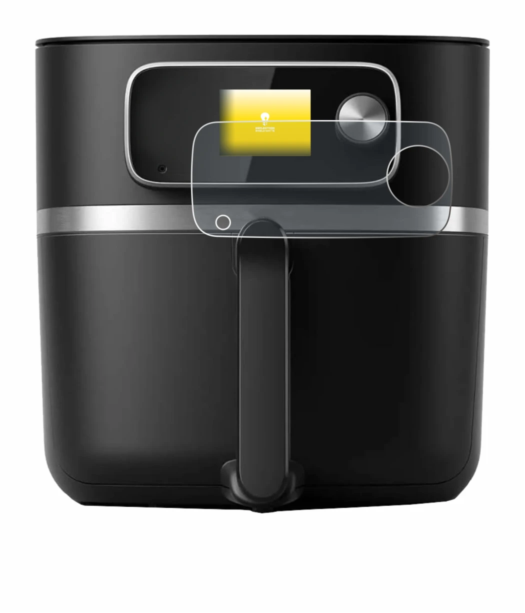 Image de l'appareil Philips Airfryer HD9880/90 avec une grande variété de protections d'écran.