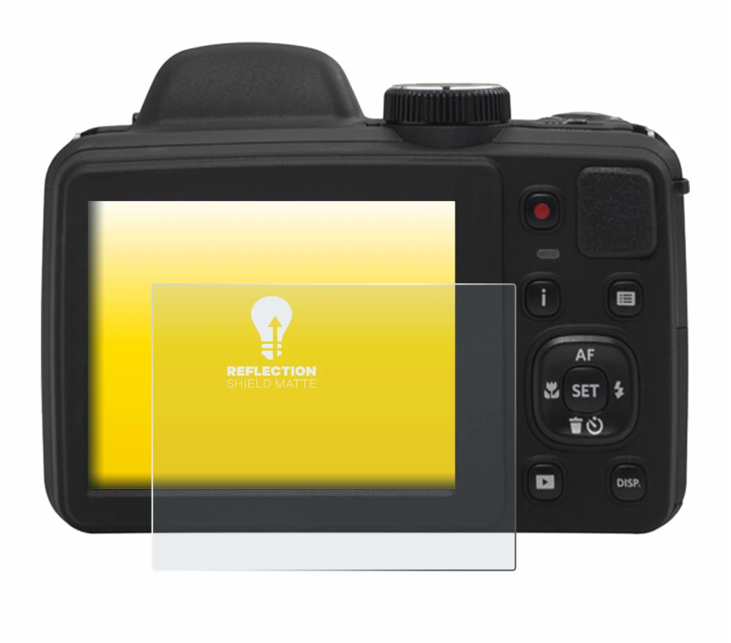 Image de l'appareil Kodak Pixpro AZ405 avec une grande variété de protections d'écran.