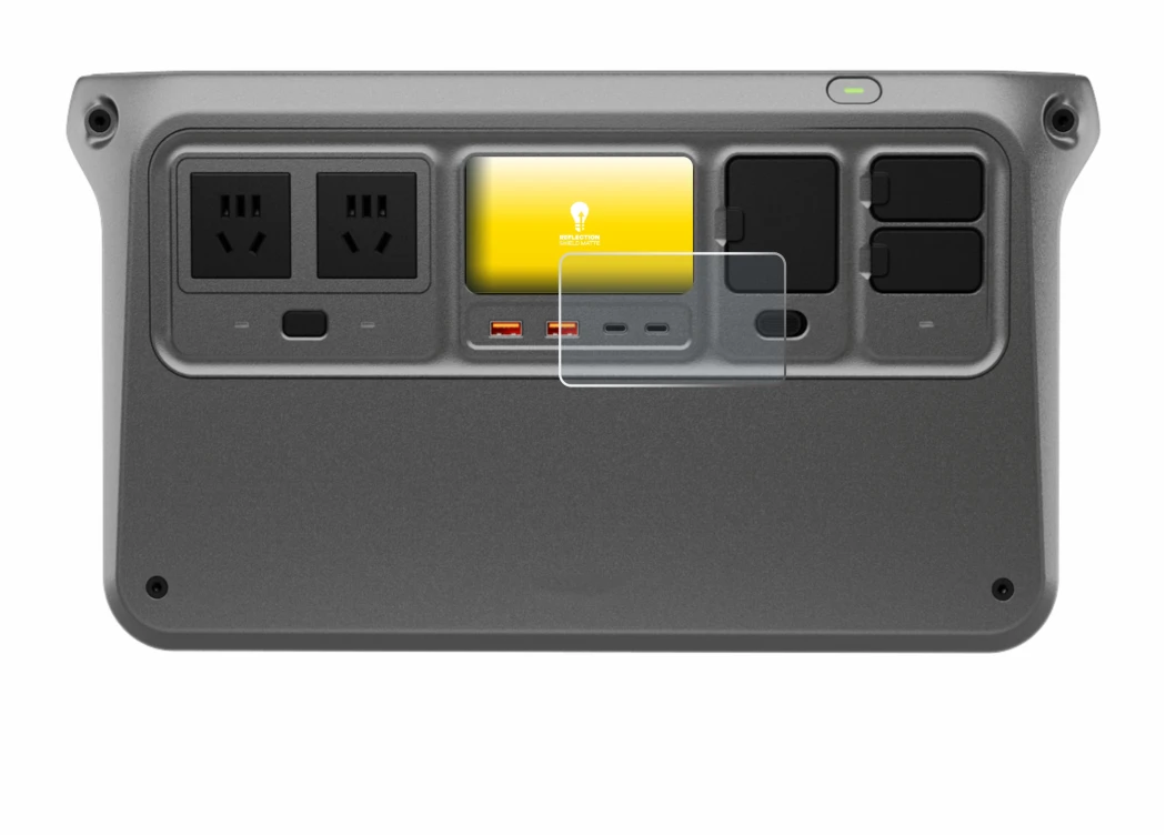 Image de l'appareil DJI Power 1000 avec une grande variété de protections d'écran.