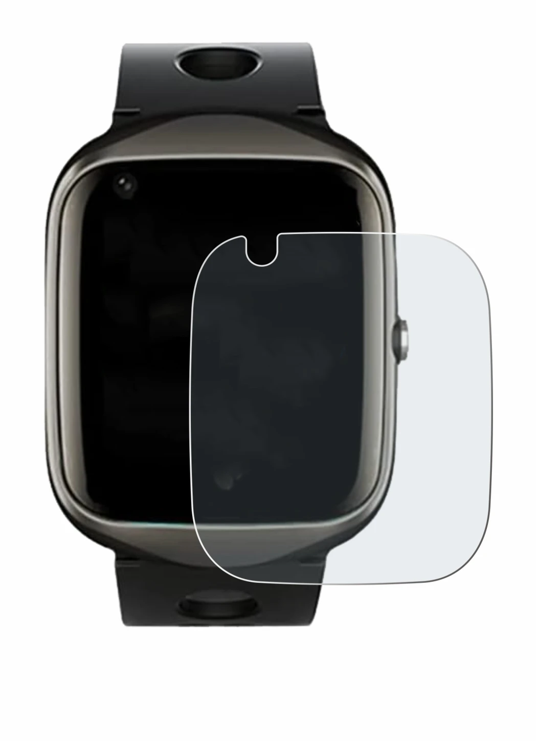 Image de l'appareil ABUBU SmartWatch PBL2 avec une grande variété de protections d'écran.