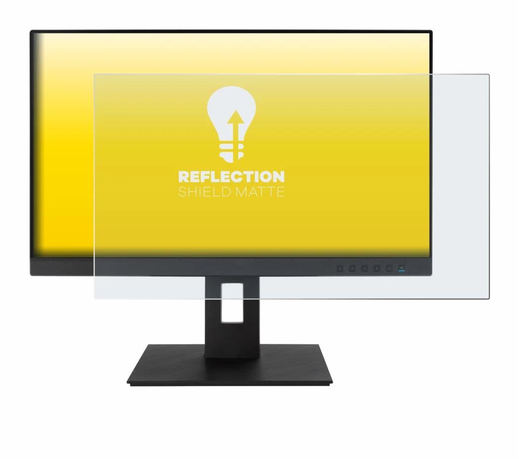 Image de l'appareil ASUS BE24EQSB avec une grande variété de protections d'écran.