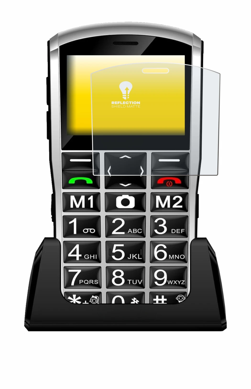 Image de l'appareil Artfone A400 Pro 4G avec une grande variété de protections d'écran.