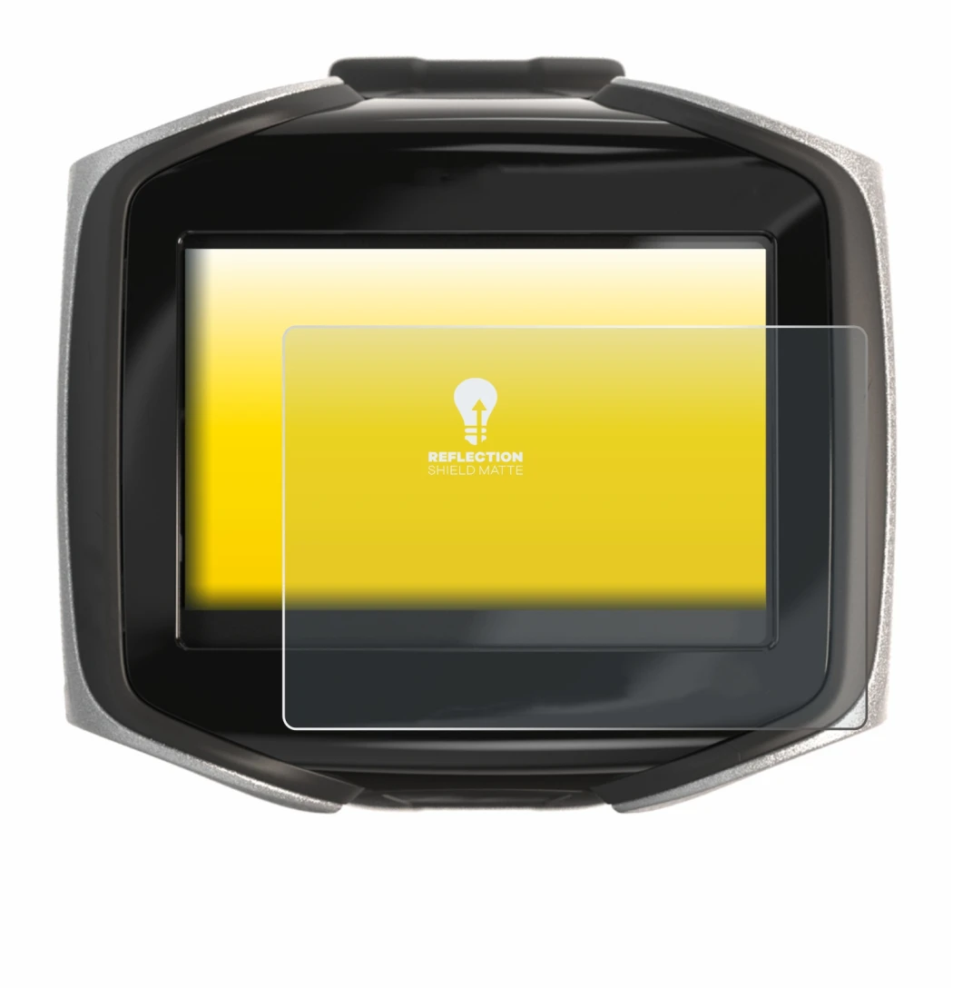 Image de l'appareil Mares Quad CI avec une grande variété de protections d'écran.